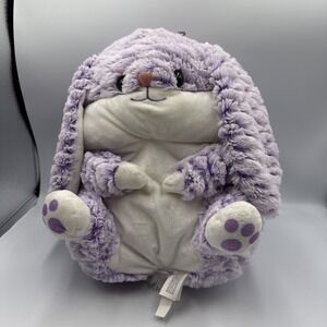 Nanco Belly Buddies Purple Bunny Plush 14" Stuffed Animal Easter